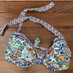 Tommy Bahama floral bikini top
